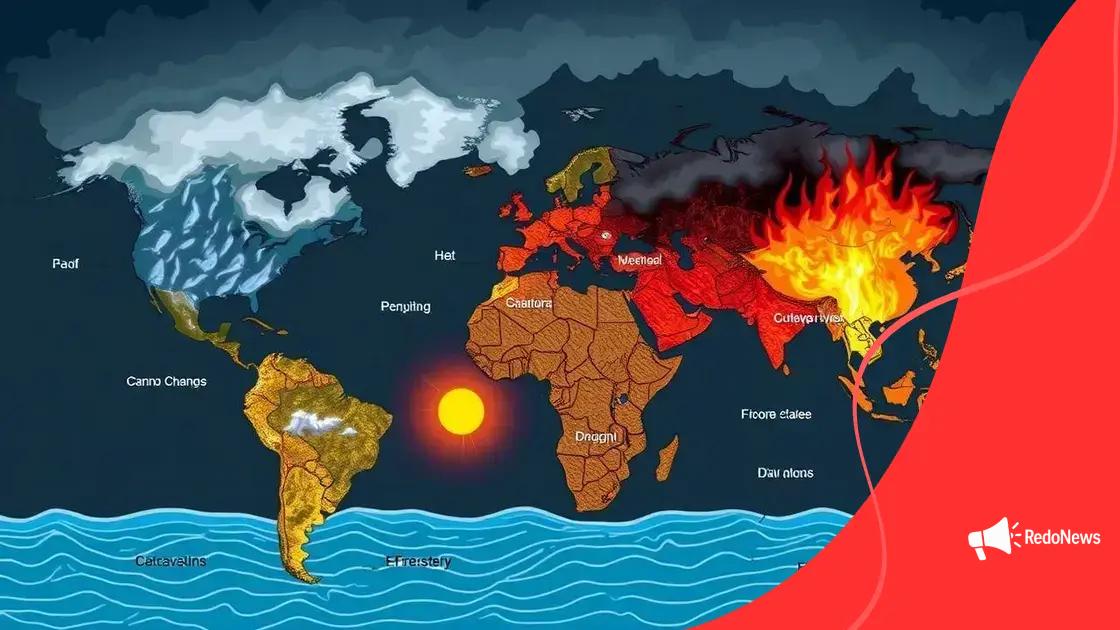 How climate change affects weather patterns