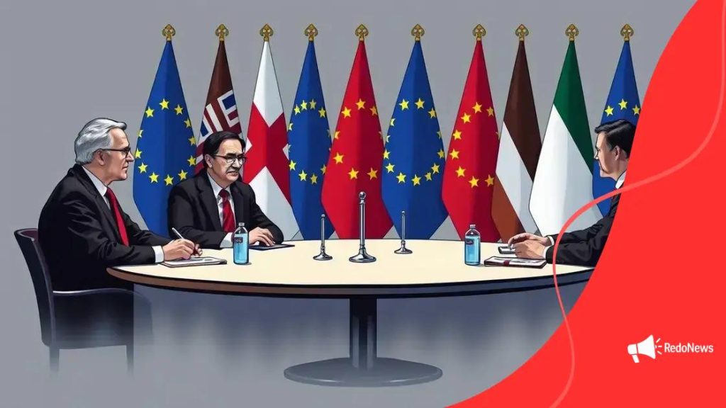 Diplomatic efforts in Europe continue to evolve
