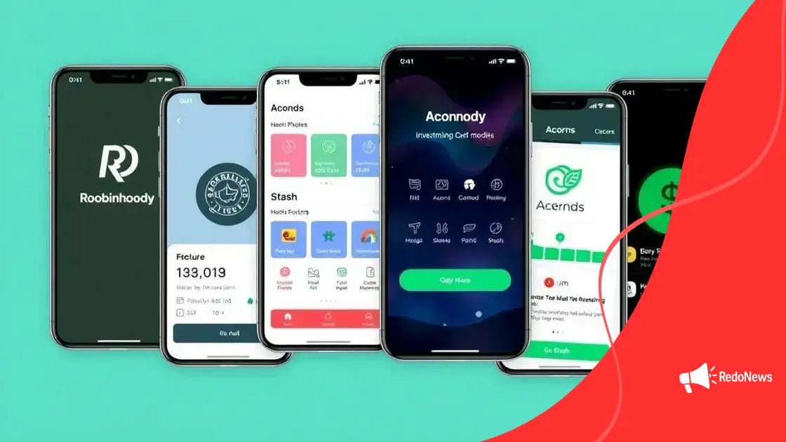Popular mobile investment apps