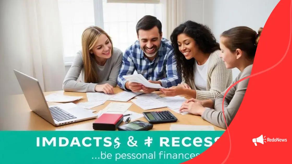 Impacts of recession on personal finances