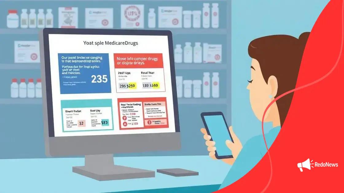 Comparing prices for Medicare drugs