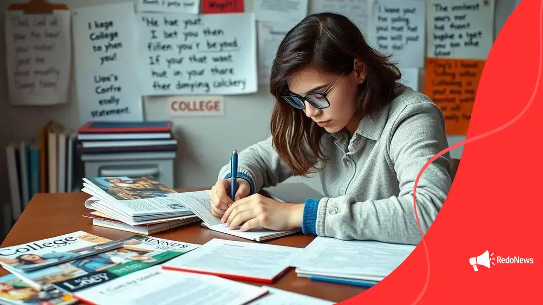 How to personalize your college application