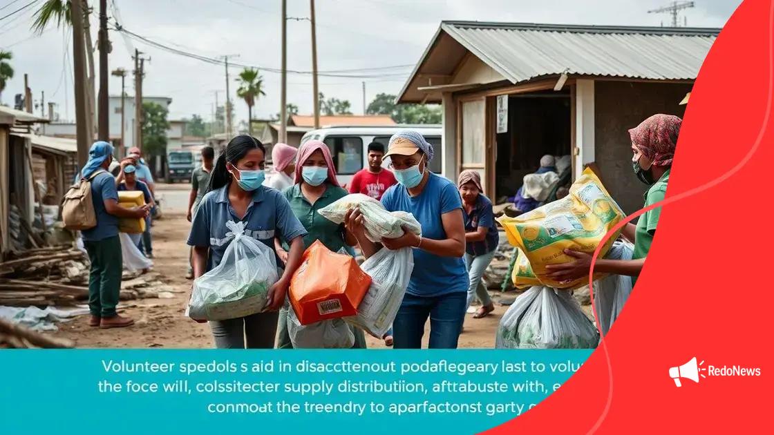 Best practices for delivering aid