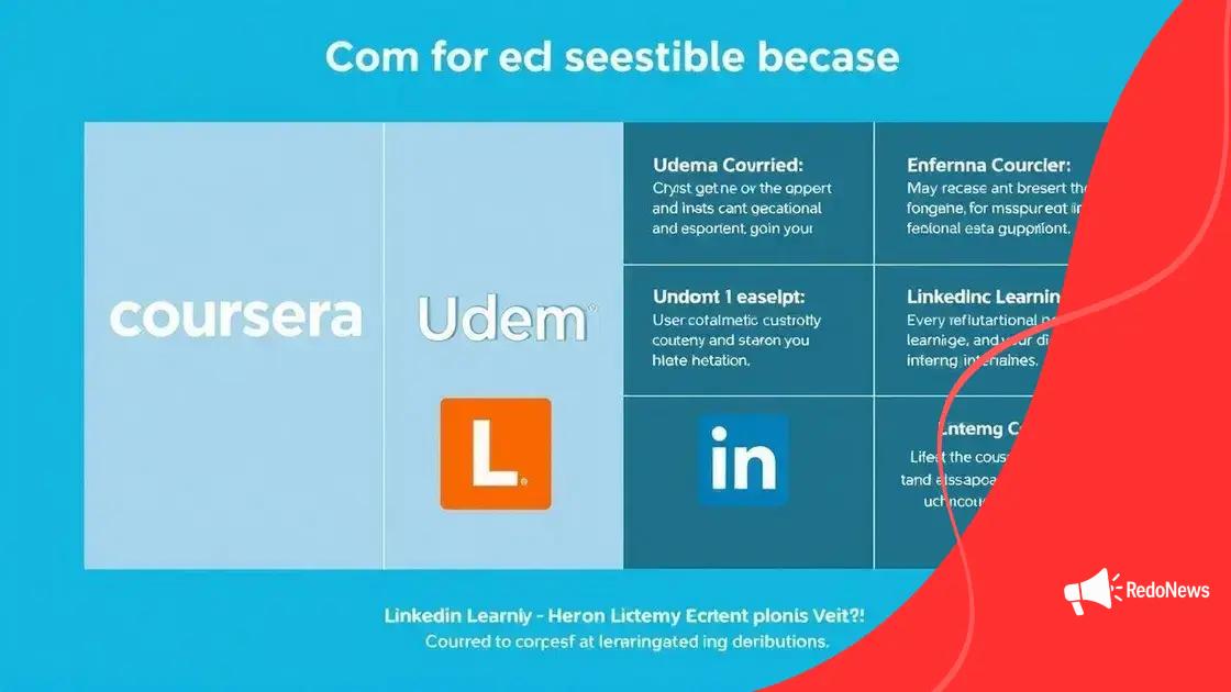 Comparing popular learning platforms